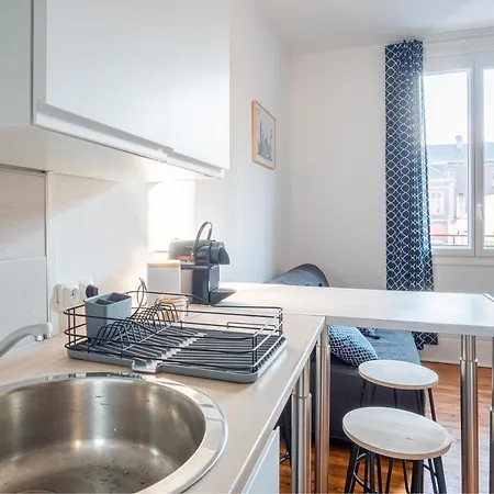 Azur - Centre Lh Coty Apartamento Le Havre